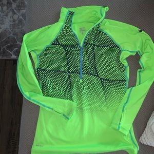 Nike half zip top